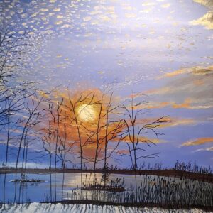 Setting Sun-2  -  Coucher du Soleil-2  (#165)