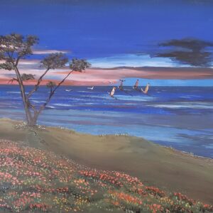 SAILIND AT SUNDOWN (# 204)