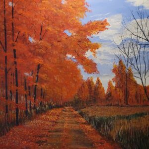 AUTUMN AFTERNOON -(# 221)